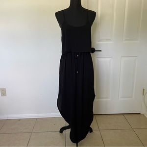 NERLEROLIAN Women's Adjustable Strappy Split Summer Beach Casual Midi Dress…